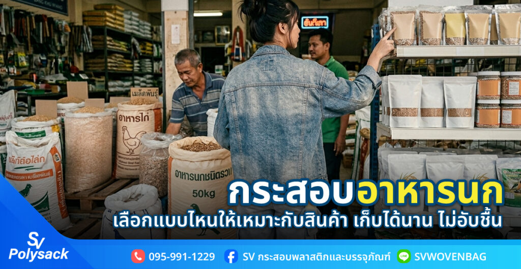 กระสอบอาหารนก